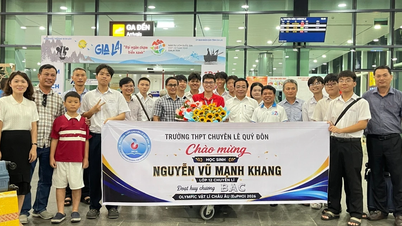 Gia Lai đón học sinh đoạt huy chương bạc Olympic Vật lý châu Âu trở về từ Thụy Điển