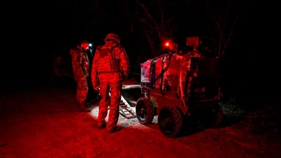 ウクライナ製の戦闘ロボットが戦場に溢れかえっている。