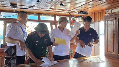 Posto de Guarda de Fronteira de Ha Long: Levando as regulamentações sobre pesca ilegal, não declarada e não regulamentada (IUU) a todos os pescadores.
