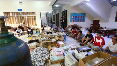 Die Polizei von Ho-Chi-Minh-Stadt deckte anhand von zehn Glaspfeifen einen Ring auf, der über 100.000 Drogenutensilien herstellte.