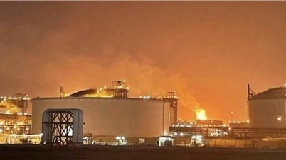Une explosion massive a secoué l'usine de traitement de gaz du Qatar.