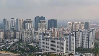 Usulan lokasi relokasi untuk proyek Jalan Raya Olimpiade dan Jalan Raya Nasional 1A di Hanoi.