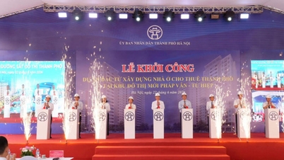 Das Ausmaß von drei Mietwohnprojekten, die kürzlich in Hanoi gestartet wurden.
