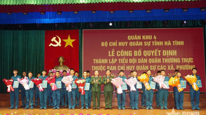 Hà Tĩnh thành lập 68 Tiểu đội Dân quân thường trực