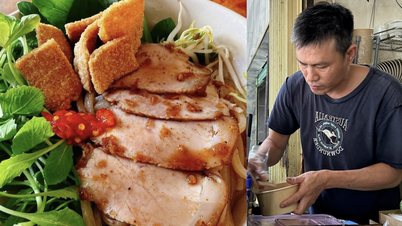 Ho Chi Minh şehrindeki en tuhaf Hoi An tarzı cao lau restoranı: Sahibi tek başına satış yapıyor ve birkaç düzine kase sattıktan sonra dükkanını kapatıyor.