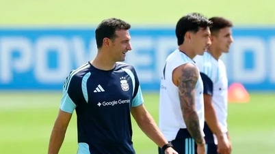 Coach Scaloni's reaction to Ancelotti's comments about Argentina.