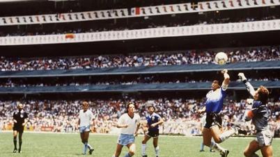 Tròn 40 năm Maradona tạo ra 'Bàn tay của Chúa'