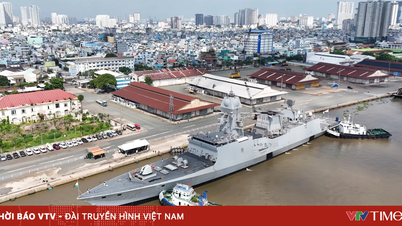 La flota de la Armada india visita Ciudad Ho Chi Minh.