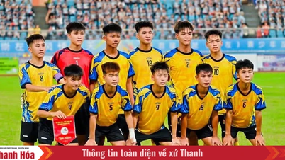 Thanh Hoa do 17 let vyhrál 1. fotbalový turnaj mládeže mezi Vietnamem a Čínou v roce 2026.