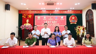 Signing of inter-agency coordination regulations for resolving cases and incidents of child abuse.