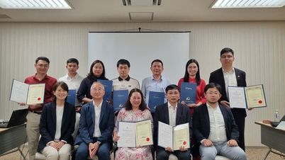 Đoàn công tác ngành Y tế tỉnh Lào Cai tham gia đào tạo về khảm chữa bệnh từ xa tại Nhật Bản