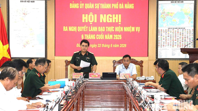 Le Comité du Parti du Commandement Militaire de la Ville de Da Nang a coordonné et mené avec proactivité la réalisation réussie des missions militaires et de défense nationale.