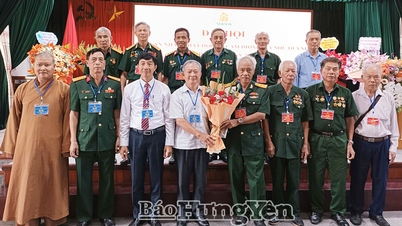 Primer Congreso de Delegados de la Asociación de Víctimas del Agente Naranja/Dioxina en la Comuna de Nhu Quynh