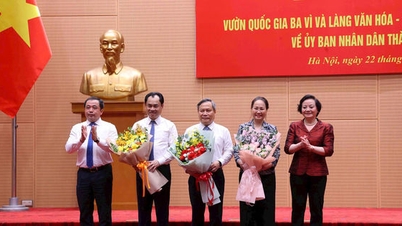Die Stadt Hanoi übernimmt die Verwaltung des Ba Vi Nationalparks und des Kultur- und Tourismusdorfes der ethnischen Gruppen Vietnams.