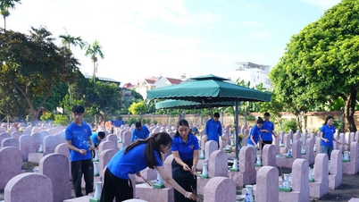 Komune Phu Dong sedang melakukan persiapan menyeluruh untuk pengumpulan jenazah para martir yang tidak dikenal.