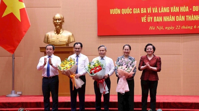 Hanoi, Ba Vi Milli Parkı ve Vietnam Etnik Grupları Kültür ve Turizm Köyü'nün yönetimini devraldı.