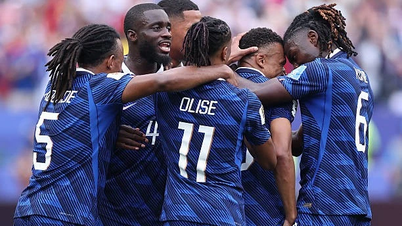 Live-Ticker Frankreich gegen Irak 1:0 (Halbzeitstand): Die erste Halbzeit ist beendet.