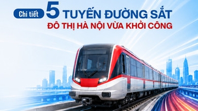 Megkezdődött 5 hanoi városi vasútvonal építése.