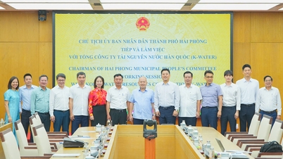 Hải Phòng thúc đẩy hợp tác với Tổng Công ty Tài nguyên nước Hàn Quốc trong quản lý tài nguyên nước thông minh