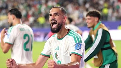 Argelia protagonizó una remontada espectacular para derrotar a Jordania.