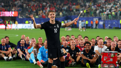 Pemain Norwegia 'mendayung perahu Viking' setelah menang melawan Senegal