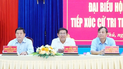 Tổ Đại biểu số 6 HĐND tỉnh An Giang tiếp xúc cử tri xã An Phú trước kỳ họp thường lệ giữa năm 2026