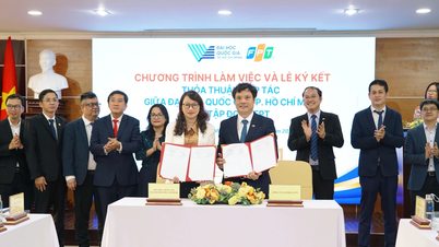 FPT och Vietnam National University Ho Chi Minh City undertecknar samarbetsavtal om utbildning och forskning.