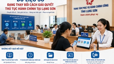 Les données numériques transforment la manière dont les procédures administratives sont gérées à Lang Son.