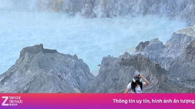 ฉันไปเยี่ยมชมทะเลสาบกรดที่ใหญ่ที่สุดในโลกที่ประเทศอินโดนีเซีย