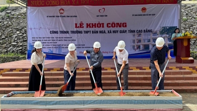 Ban Nga Lisesi Geleneksel Evinin İnşaatı Başladı - Cao Bang Online Gazetesi