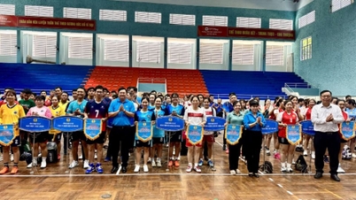 Serikat Pekerja Vinh Long menyelenggarakan babak final Festival Olahraga Pekerja dan Karyawan ke-1 tahun 2026.