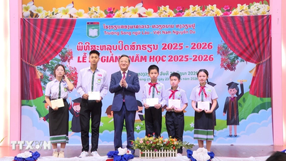 Menghormati bahasa Vietnam: Sebuah "alamat merah" untuk melestarikan dan mengembangkan bahasa Vietnam di Laos.