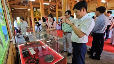 Trưng bày nhiều tư liệu quý về “Hòa Mỹ - Nơi in dấu sử vàng”