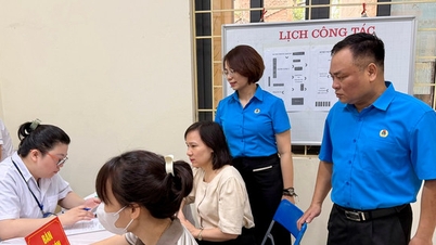 O Cho Dua Ward Trade Union: Caring for workers through practical actions.