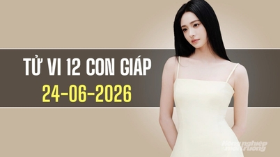 Horoskop untuk 12 tanda zodiak pada 24 Jun 2026: Arnab, Kambing, dan Ayam Jantan akan mempunyai hari yang baik.