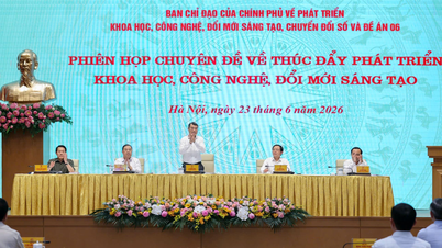 Le Premier ministre Le Minh Hung a présidé une réunion sur le développement scientifique et technologique.