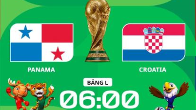 Link xem trực tiếp Panama và Croatia (bảng L World Cup 2026)