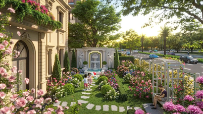 The privilege of owning 20-25 m² of green space per person elevates the value of Vinhomes Wonder City.