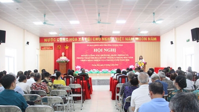 Phường Tương Mai: Công tác quân sự, quốc phòng đạt nhiều kết quả tích cực