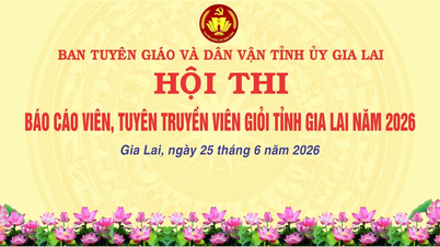 Gia Lai Newspaper and Television will livestream the 2026 Excellent Presenter and Propagandist Competition.