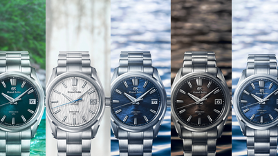 Grand Seiko melancarkan 5 model Evolution 9 baharu dengan ketepatan ±20 saat setahun.