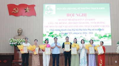 L'Association des femmes du quartier de Thach Khoi lance le modèle « Parrain-Mère » pour une mobilisation communautaire efficace.