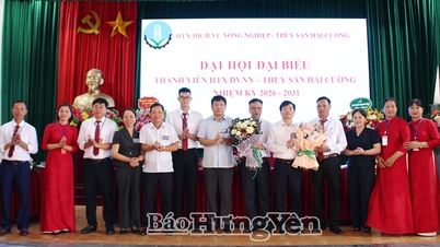 Đại hội đại biểu thành viên Hợp tác xã Dịch vụ nông nghiệp, thủy sản Hải Cường