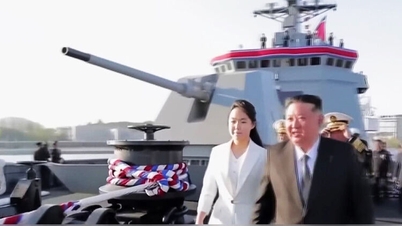 Corea del Norte sigue adelante con la construcción de un buque de guerra de 10.000 toneladas.