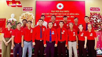 Congress of Delegates of the Dong Hoa Commune Red Cross Society for the term 2026 - 2031