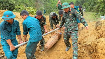 戦争で残された250kg爆弾の爆破処理に成功した。