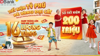 Dutzende HDBank-Kunden gewinnen Sparkonten im Wert von Hunderten Millionen VND und attraktive Reisen nach Südkorea.