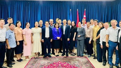 Delegace z Ho Či Minova Města navštívila vietnamské velvyslanectví v Singapuru.