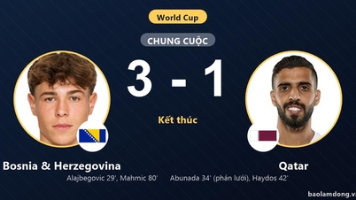 Bośnia i Hercegowina 3-1 Katar: Bośnia i Hercegowina wygrywa