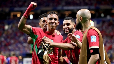 حقق المغرب فوزاً ساحقاً على هايتي، محققاً هدفه بالتأهل من دور المجموعات.
